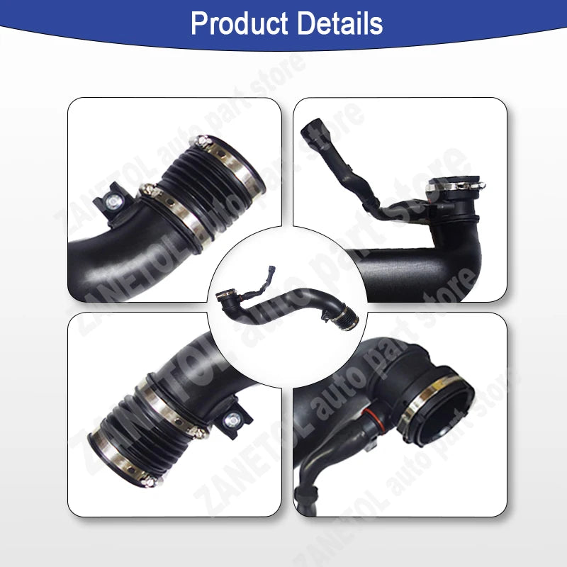 53013672AE 53013672AD 6508284AA ZANETOL Cars Accessories Turbo Intake Hose for Jeep Commander Grand Cherokee 3.0L V8 2007~2010 CM World
