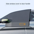 New Winter Snow-Proof Car Sunshade and Snow Shield, Extended and Thickened for Winter, Sunshade for Front Windshield, Snow Cover, Frost and Freeze Protection for Vehicles CM World