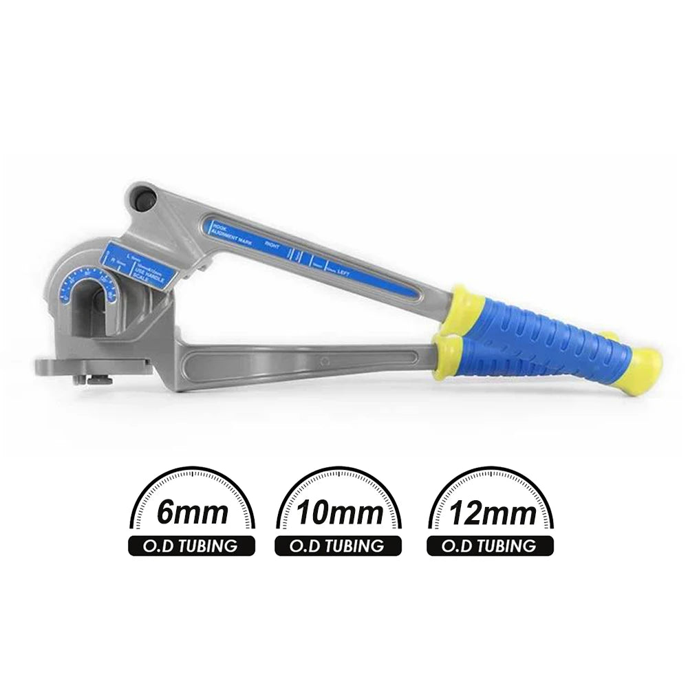180 Degree Tube Bender 3-In-1 Small Multi-purpose Bender for Copper Pipe Aluminum Pipe Iron Pipe Stainless Steel Pipe CM World