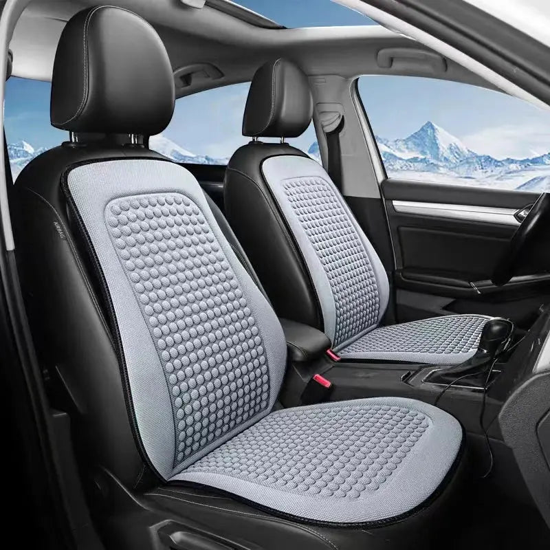 Summer Cooling Seat Cushion Breathable Car Seat Covers Bump Massage Automobiles Seat Cover Universal Seat Protector Pad Car Mobile World