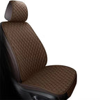 Universal Flax Car Seat Cover Front Rear Cushion Comfortable Breathable Protector Mat Four Season Pad Auto Interior Accessories