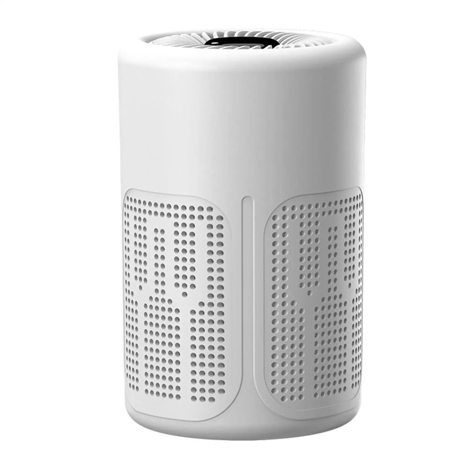 Air Purifier Machine White Automatic Air Cleaning Device for Car Office Quiet Dust Removal and Fresh Air Car Mobile World