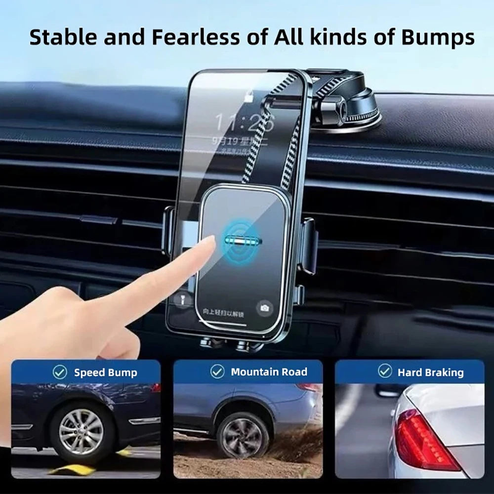 360 Degree Rotation Car Phone Bracket Dashboard Auto Cellphone Holder GPS Holder Universal Desk Windshield Hanging Phone Holder