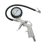 Silver Dial Tire Pressure Gauge Barometer High Precision with Inable Car Tire Pressure Monitor Tire Pressure Gauge Air Pump Gun CM World