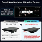 12.3 '' Ultra-thin Screen GPS Android 16 for Audi A4 B8 A5 2009 - 2016 BT Car Video Radio Multimedia Player 4G Auto Accessories CM World