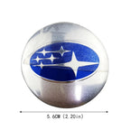 4pcs 56mm Car Wheel Center Hub Caps Sticker for Subaru Outback Legacy Forester Impreza Tribeca WRX BRZ STI Accessories CM World