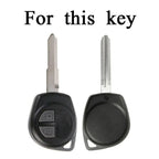 TPU Car Remote Key Case Shockproof Durable Fob Keychain Cover Spare Parts Key Cover Shell for Suzuki Swift Car Accessories