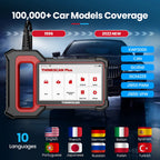 THINKCAR THINKSCAN PLUS S4 S7 ABS SRS ECM System Car Diagnostic Tools OBD2 Auto Scanner OBD 2 Code Coder Reader Free Update Car Mobile World