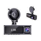 2.5K 3 Channel Dash Cam Front Inside Rear Car Driving Recorder HD Three Way Video Camera WiFi Mobile Phone App Control Car Mobile World