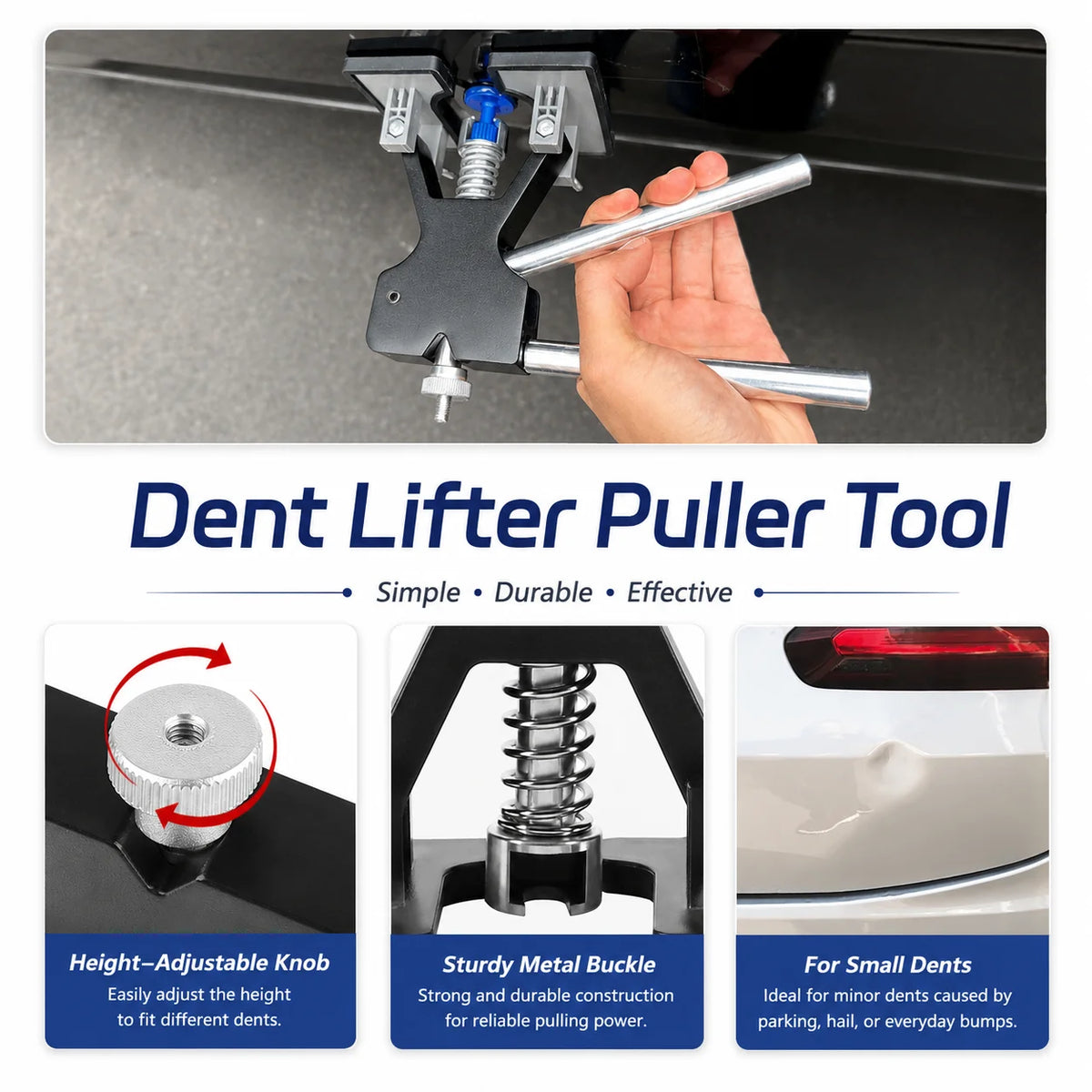 PDR Tool Car Paintless Kit Dent Puller Lifter Repair Removal Hail Tabs Glue Gun Remover for Car Dent Repair Kit
