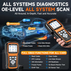 2026 NEW FOXWELL NT530 OBD2 Scanner All System Scan Code Reader Active Test ECU Coding OBD OBD2 Car Diagnostic Tool Free Update Car Mobile World