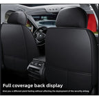 Full Coverage Pu Leather Car Seat Covers for JAGUAR XF F-Pace E-pace I-Pace X-Type XE XJ XK Car Accessories Car Mobile World