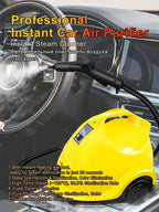 Professional Car Air Purifier High Temperature Steam Sterilization Fresh Air Home Instant Heating Steam Cleaner Car Household CM World