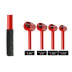 Door Hinge Wrench Kit Door Hinge Adjustment Tool 14/19/23/25mm Precision Tool Set With Replacement Hinge Wrench Heads CM World