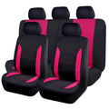 Four Seasons Polyester Fabric 5 Seats Universal Car Seat Cover Full Set CM World