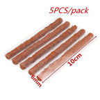 5/50Pcs Tire Repair Strips Tubeless Rubber Stiring Glue Seals for Car Motorcycle Tyre Puncture kit wicks worms Tools Accessories CM World