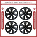 4PCS 19 Inch Cyclone Style Wheel Covers for Tesla Model Y (2020-2024) Right & Left Automobile Accessories Hubcaps Replacement CM World