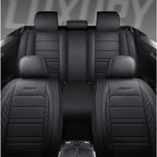Full Coverage Pu Leather Car Seat Covers for JAGUAR XF F-Pace E-pace I-Pace X-Type XE XJ XK Car Accessories Car Mobile World