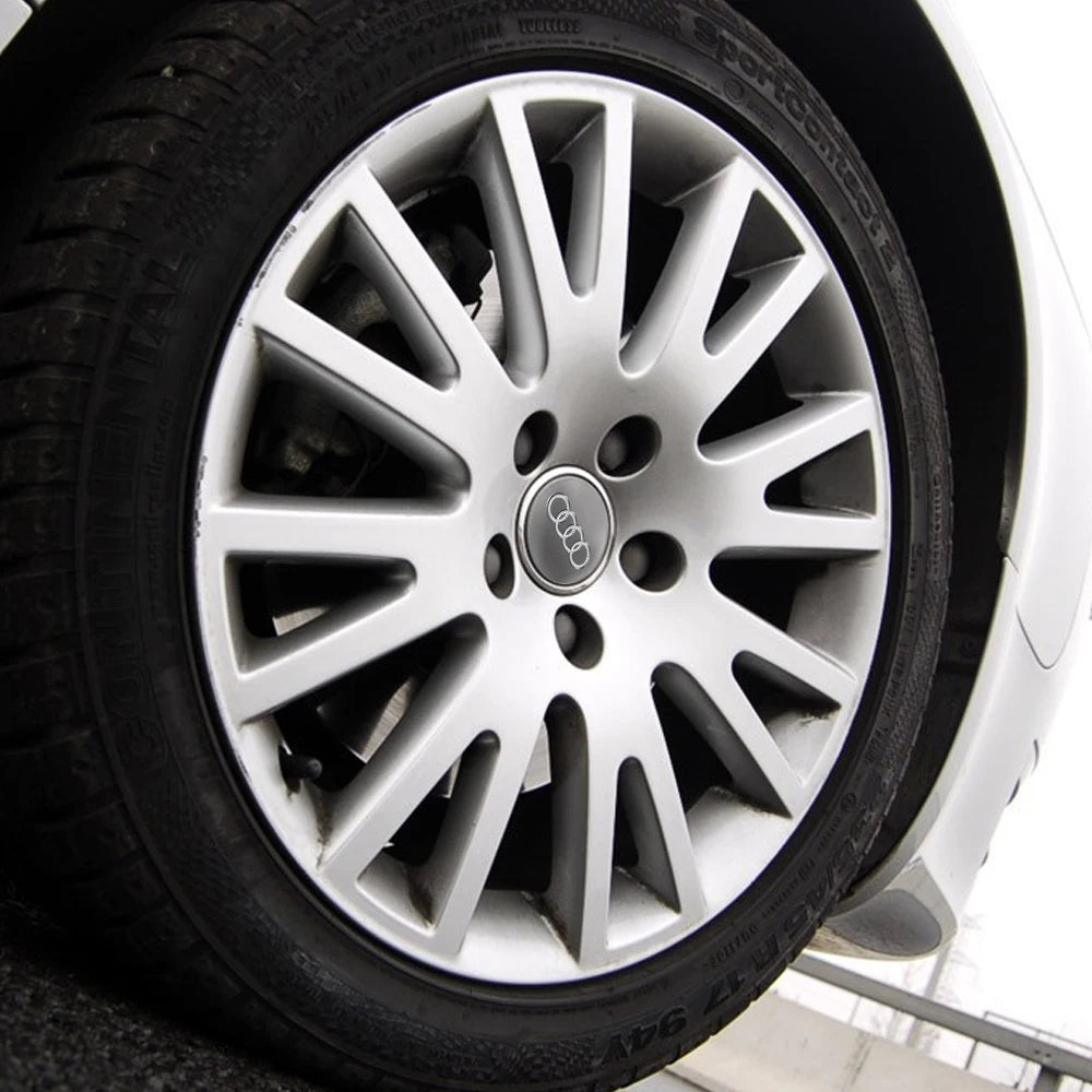 59/135mm Car Original Wheel Center Hub Caps Cover Sticker for Audi A3 A4 A5 A6 A7 A8 A1 Q3 Q5 Q7 Q8 Sline RS TT Quattro Q5L R8