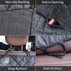 Dog Car Seat Cover, Back Seat Cover for Dogs Pet Car Seat Protector Waterproof Bench Car Seat Cover, Non-Slip Reat Seat Cover