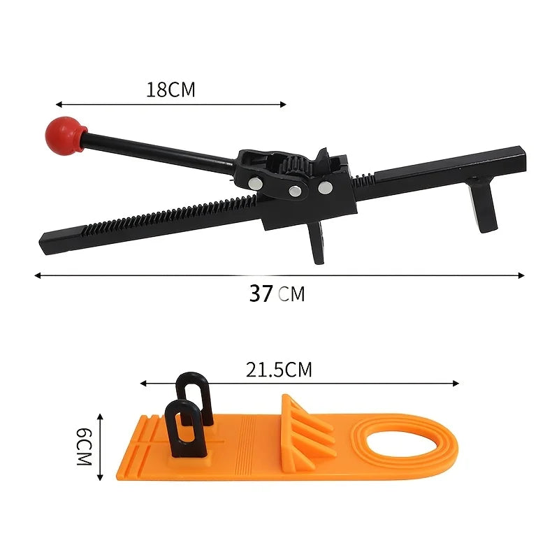 DIY Car Dent Repair Kit - Paintless Dent Puller Set with Suction Lifter, Reusable Glue Tabs & Manual Expander for Auto Bodywork CM World