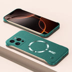 Magnet Frameless Sand Rock Matte Case For Magsafe iPhone 17 Air 16 16E 15 14 13 12 11 Pro X XR XS Max Plus Mini Ultra Thin Cover Car Mobile World