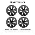TSLLUG 4PCS 19 Inch Wheel Hub Caps For Tesla Model YL 19" Machina 2.0 Wheels (2026-Present) 39th Arachnid Style Car Wheel Hubcap