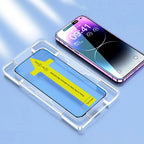 Oleophobic Coating Dust Free Screen Protector For iPhone 17 Pro Max 16 15 13 11 12 14 Pro Max SE 7 8 XR Easy Installation Glass Car Mobile World