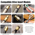 LEBYCLE MTB Road Bicycle Oil Brake Oil Needle Installation Tool Bike Oil Pipe Hose Topper Cutters Bike Olive Head Press-in Tool CM World