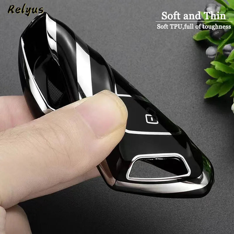 Soft TPU Car Key Case Cover for Great Wall Haval Jolion 2022 H6 H7 H9 F7 F7X GMW Dargo Protection Key Bag Keychain Accessories