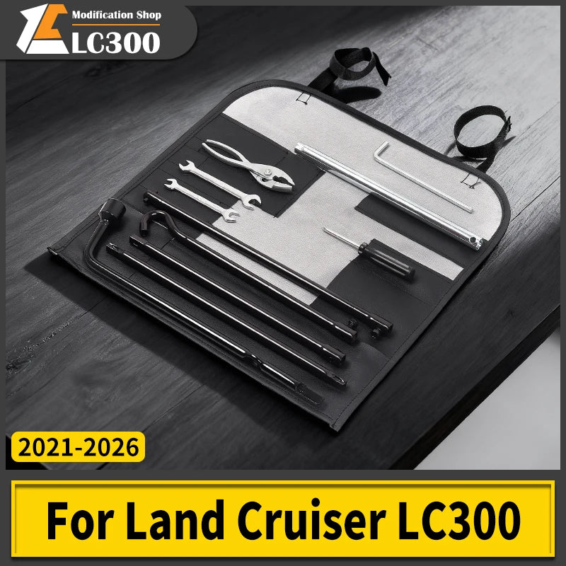 For Toyota 2021 2025 Land cruiser 300 LC300 FJ300 Car Emergency Tool Kit Portable Emergency Repair Set For Overlanding Adventure CM World