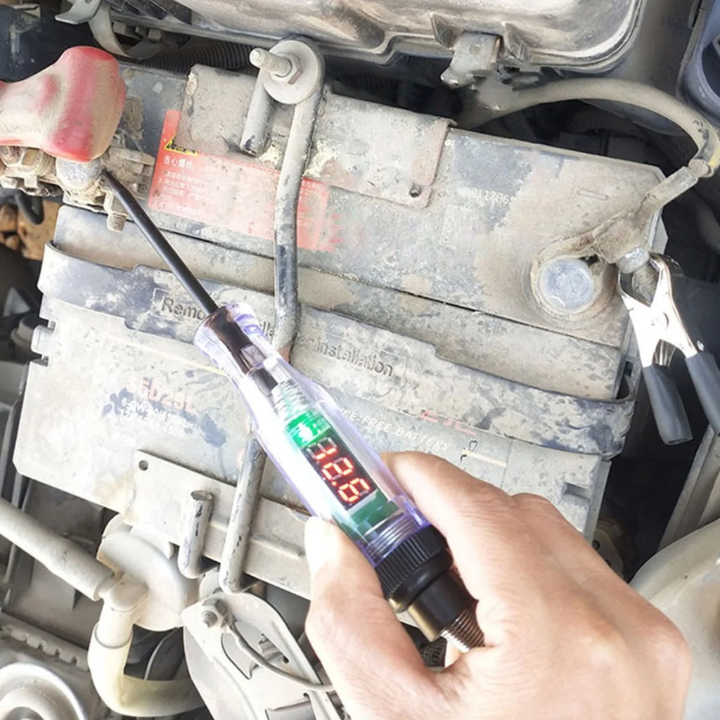 Digital voltage circuit tester 5V-90V test pen automotive circuit detection diagnostic repair tool CM World