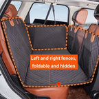 Car Large Pet Back Seat Extender Car Backseat Protector Hammock Dog Car Seat Cover Hard Bottom for Travel