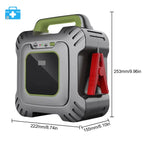12V Super Capacitor Car Jump Starter, 4000A/1500A Emergency Start Power Supply for Vehicles