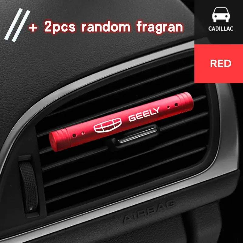 Explosions automobile air aromatherapy For Geely geometry C Emgrand Gc6 Gx3 Ec7 Atlas Coolray Cross NL3 X6 GS car Accessories Car Mobile World