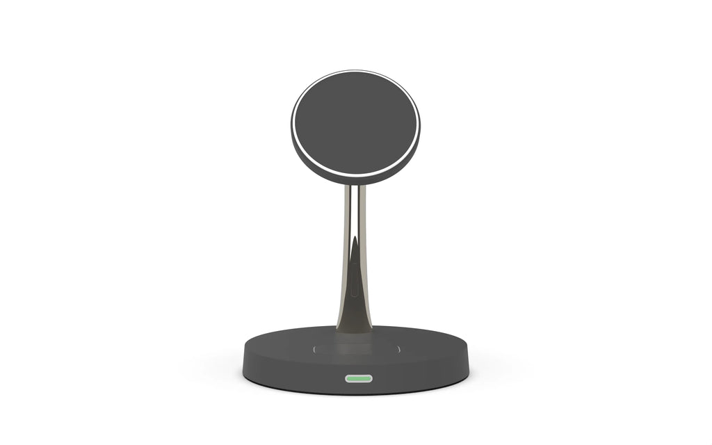 3-in-1 Magnetic Fast Wireless Charger for IPhone17-12 AirPods 2/3/Pro Metal Bracket with Night Light Fast Charging Dock Station
