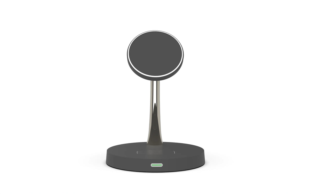 3-in-1 Magnetic Fast Wireless Charger for IPhone17-12 AirPods 2/3/Pro Metal Bracket with Night Light Fast Charging Dock Station
