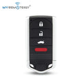 MYREMOTEKEY Smart Remote Car Key Shell Case Fob FCC KR5434760 4 Button for 2013-2015 Acura RDX P/N 72147-TX4-A01 CM World
