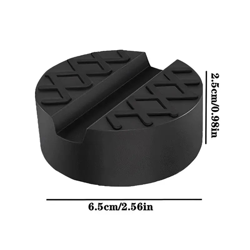 Universal Rubber Jack Pad Support Pinch Weld Slotted Floor Frame Rail Adapter Car Removal Repair Tool CM World