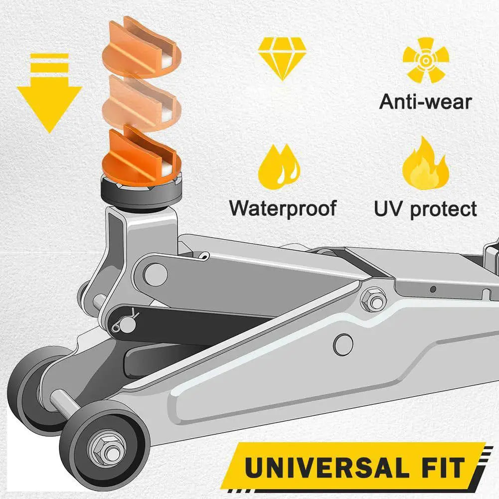 Jack Stand Pinch Weld Protector Equipped with Strong Magnet Long-Lasting Performance Suitable for Safe Vehicle Maintenance CM World