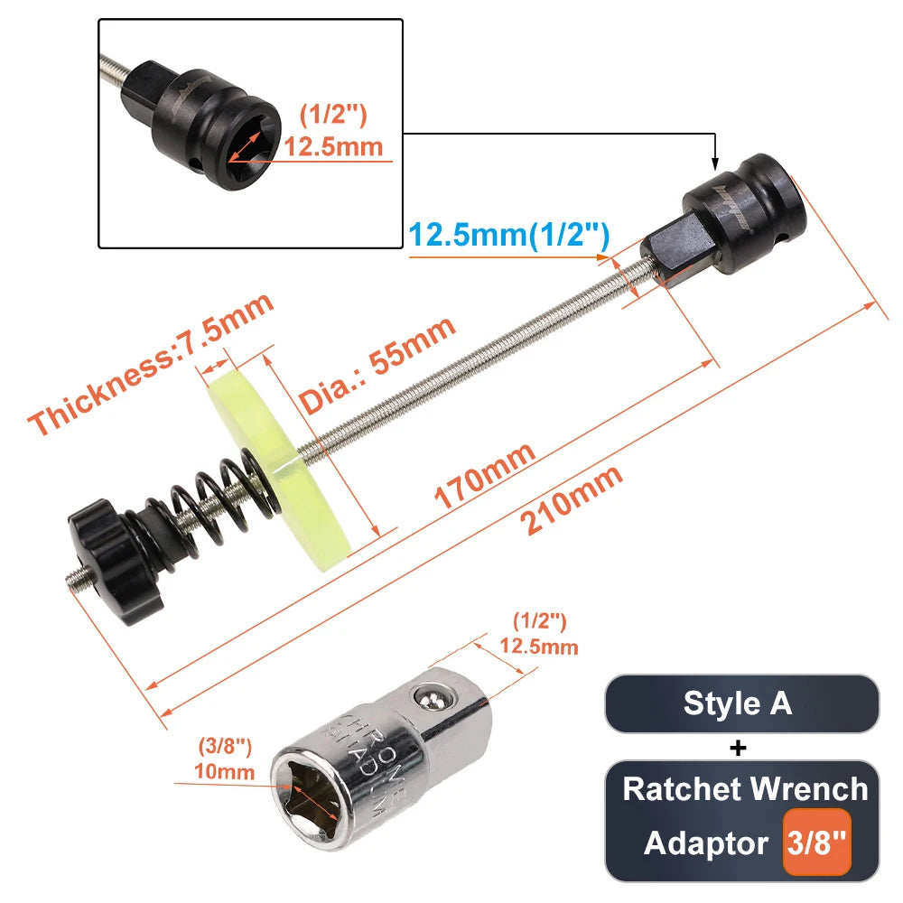 Bike Bottom Bracket Install and Removal Tool BB Puller Tool Kit Bike Repairing Tool Set for Bottom Bracket BBR60 GXP DUB BB52 XT CM World
