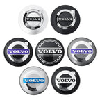 AA-4Pcs 64mm Volvo Car Wheel Hub Center Caps, Logo Emblem Wheel Rim Covers XC40 XC60 XC90 S60 S90 V50 V70 V60 Auto Accessories