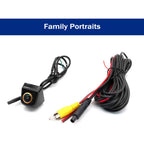 SMARTOUR 4K 1080P AHD Dynamic Trajectory Vehicle Rear View Camera Vehicle Parking Reverse Fisheye Lens Plug and Play Universal