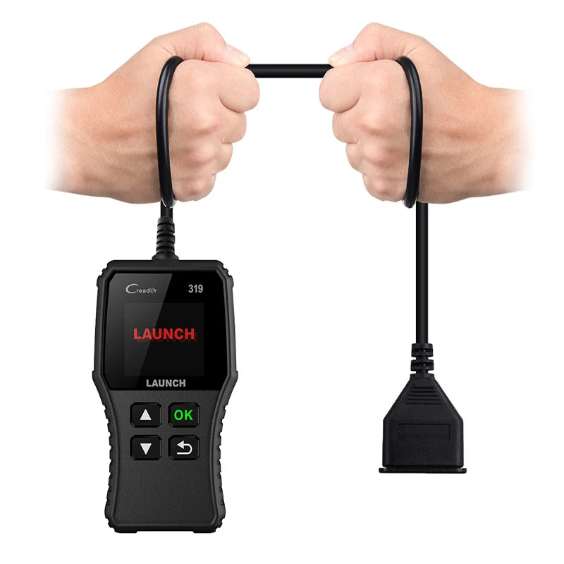 Launch X431 Creader 319 CR319 Auto Code Reader OBD2 Scanner Full OBDII EOBD Automotive Tools Obd2 Diagnostic Tool Professional Car Mobile World
