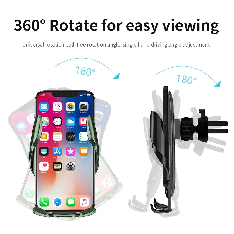 Car Phone Holder Universal Air Vent Gravity Car Mount Mobile Phone GPS Support in Car Bracket For iPhone Xiaomi OnePlus Huawei