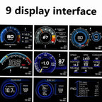 Car Head up Display, Gauge High Definition Speedometer Car Diagnostic Tool OBDⅡ+GPS Smart  OBD Fault Code Elimination CM World