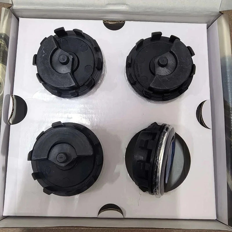 Car Hub Caps 4pcs 56MM 65MM Floating Center Wheel Covers Universal Fit Premium Quality Durable Rust Proof Chrome Kit