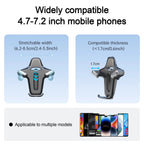 Car Vent Phone Mount, [Never Blocking Vent, Enjoy The Comfort of The A/C] Hands-Free Universal Extension Clip Air Phone Holder CM World
