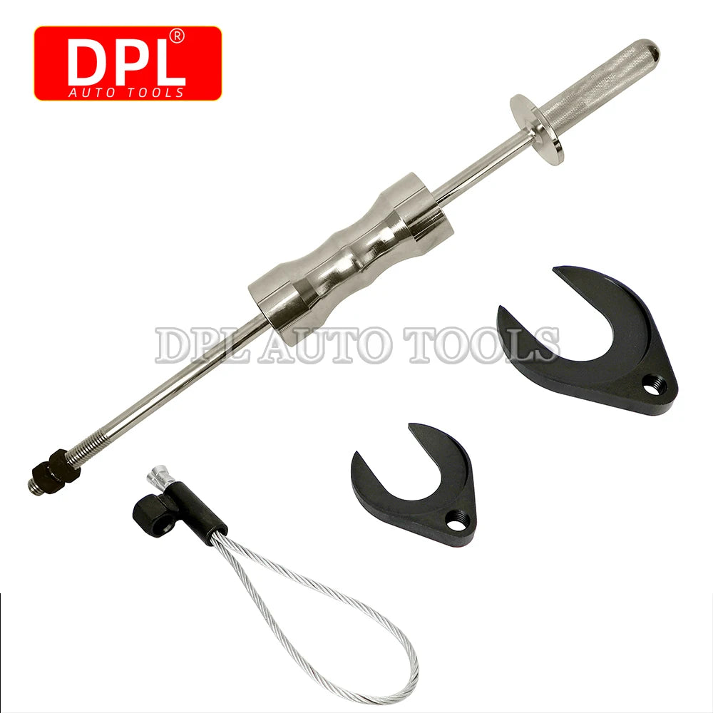 Inner CV Joint Puller Slide Hammer Front Wheel Drive Axle Half Shaft Removal Tool Kit Heavy Duty 10 Pounds Slide Hammer 63mm 48m CM World