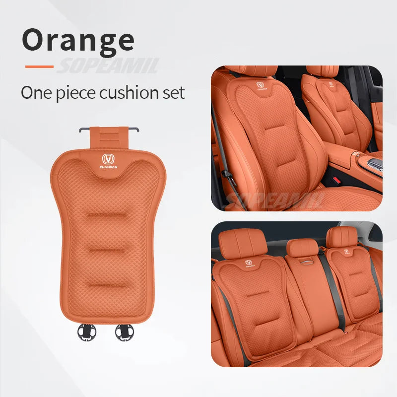 Car Seat Cushion Cover Ice Silk Seat Protector Pad wheel cover For Changan CS35 Plus CS85 CS55 Aslvin CS75 CS95 CS70 Accessories